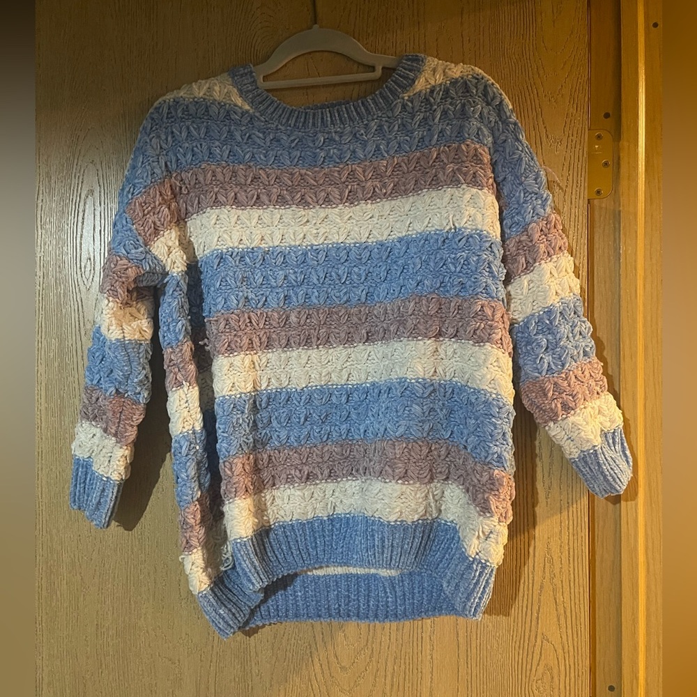 Pink Lily Chenille Sweater